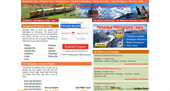 Desktop Screenshot of hill-stations-india.com