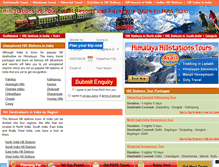 Tablet Screenshot of hill-stations-india.com